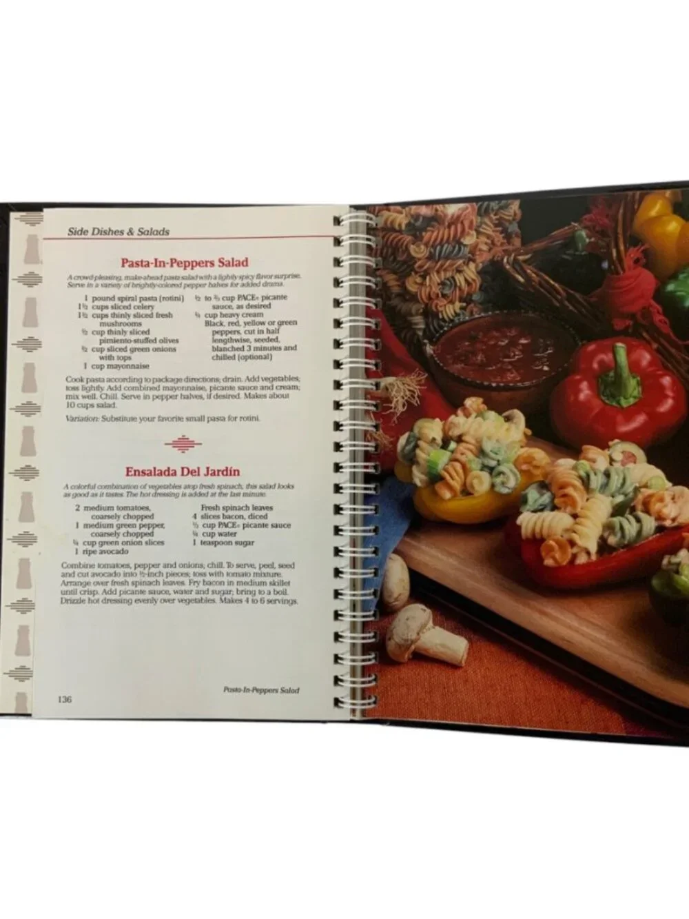 Pace Picante Sauce 40th Anniversary Recipe Collection Cookbook Tex-Mex 1987